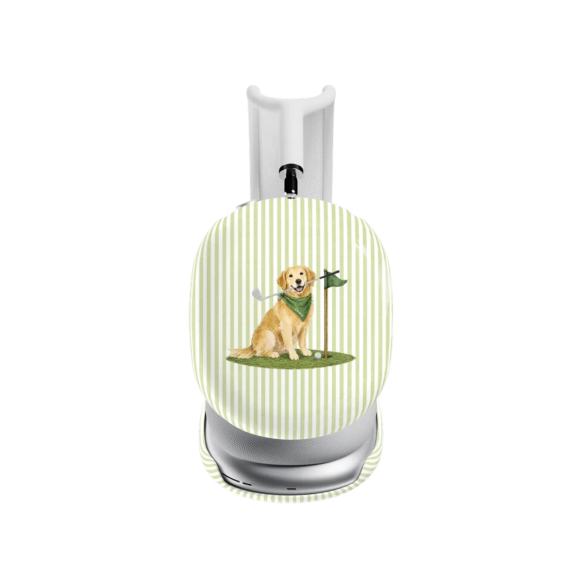 Golden on the Green | Clubhouse AirPods Max Case