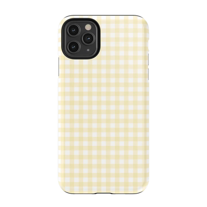 Pastel Picnic | Yellow Gingham Case