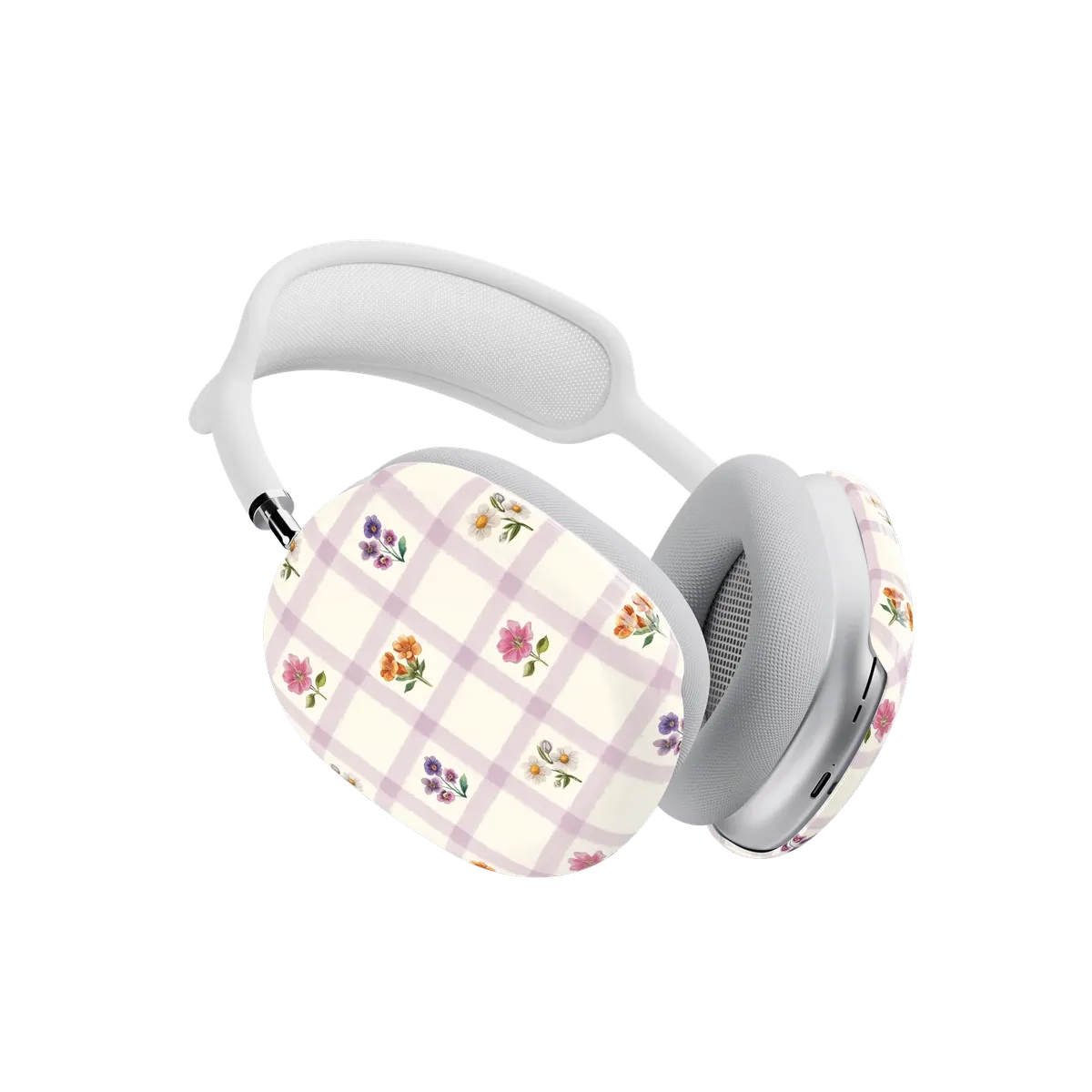 Meadow Check | Floral Gingham AirPods Max Case