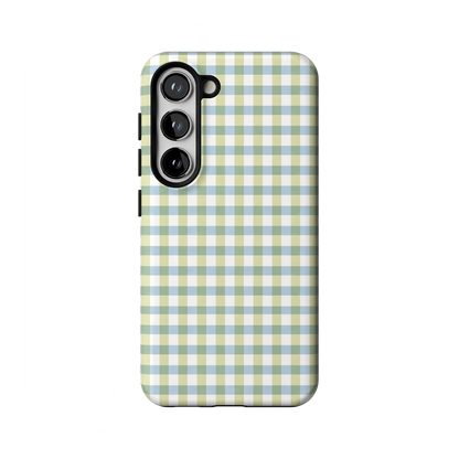 Pastel Picnic | Blue & Green Gingham Case