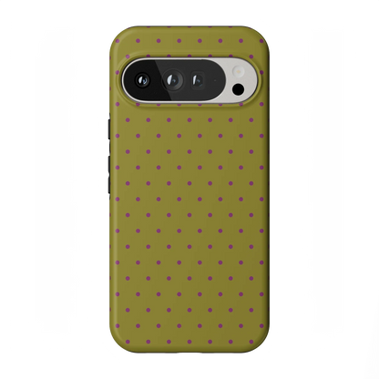 On the Dot | Moss & Plum Dots Case