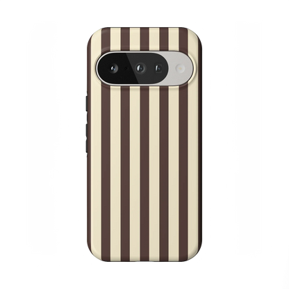 S'more Stripes | Brown Striped Case