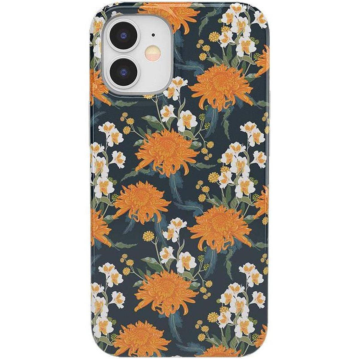 Off Tropic Floral | Exotic Orange Flower Case
