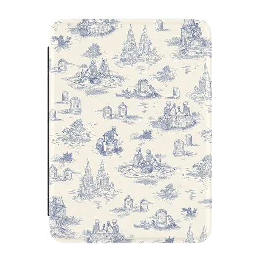 Graveyard Gathering | Skeleton Picnic Kindle Case
