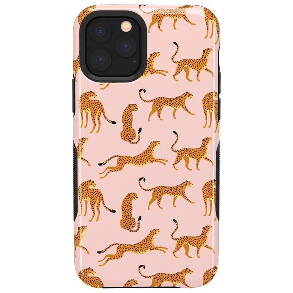 On the Prowl | Pink Leopard Print Case