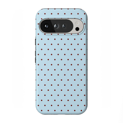 On the Dot | Blue Polka Dot Case