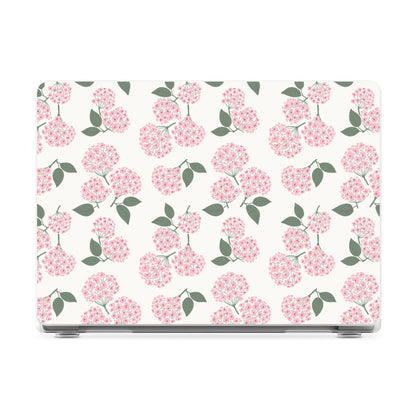 Nantucket Cottage | Pink Hydrangea Laptop Shell