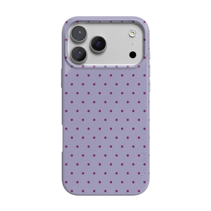 On the Dot | Purple & Plum Polka Dot Case
