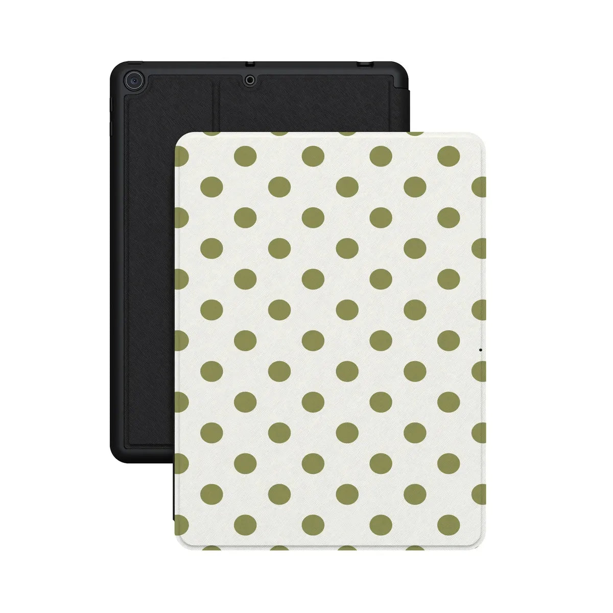 Spotted in SoHo | Green Polka Dot iPad Case