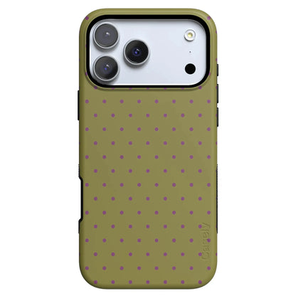 On the Dot | Moss & Plum Dots Case
