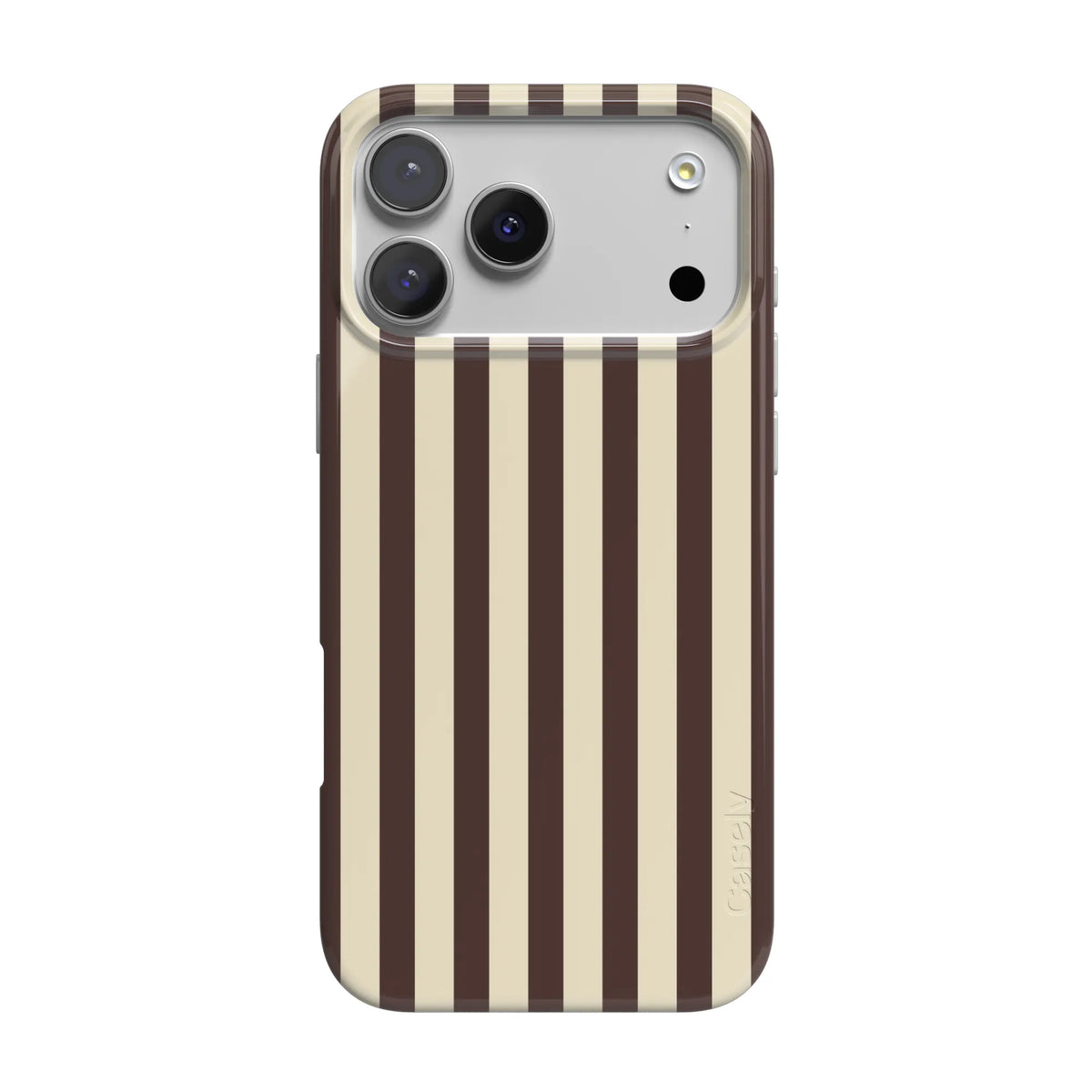 S'more Stripes | Brown Striped Case