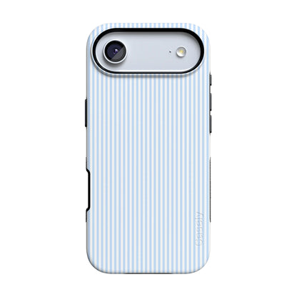 Stripes and the City | Light Blue Pinstripe Case