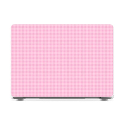 Sweet Jam | Light Pink Gingham Laptop Shell