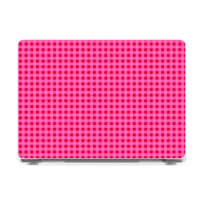 Sweet Jam | Hot Pink Gingham Laptop Shell