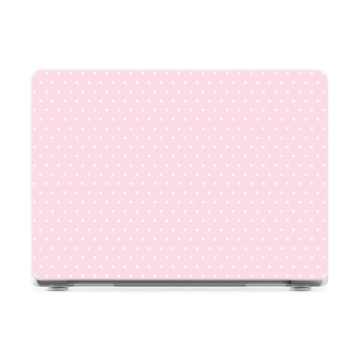 On the Dot | Pink & White Polka Dot Laptop Shell