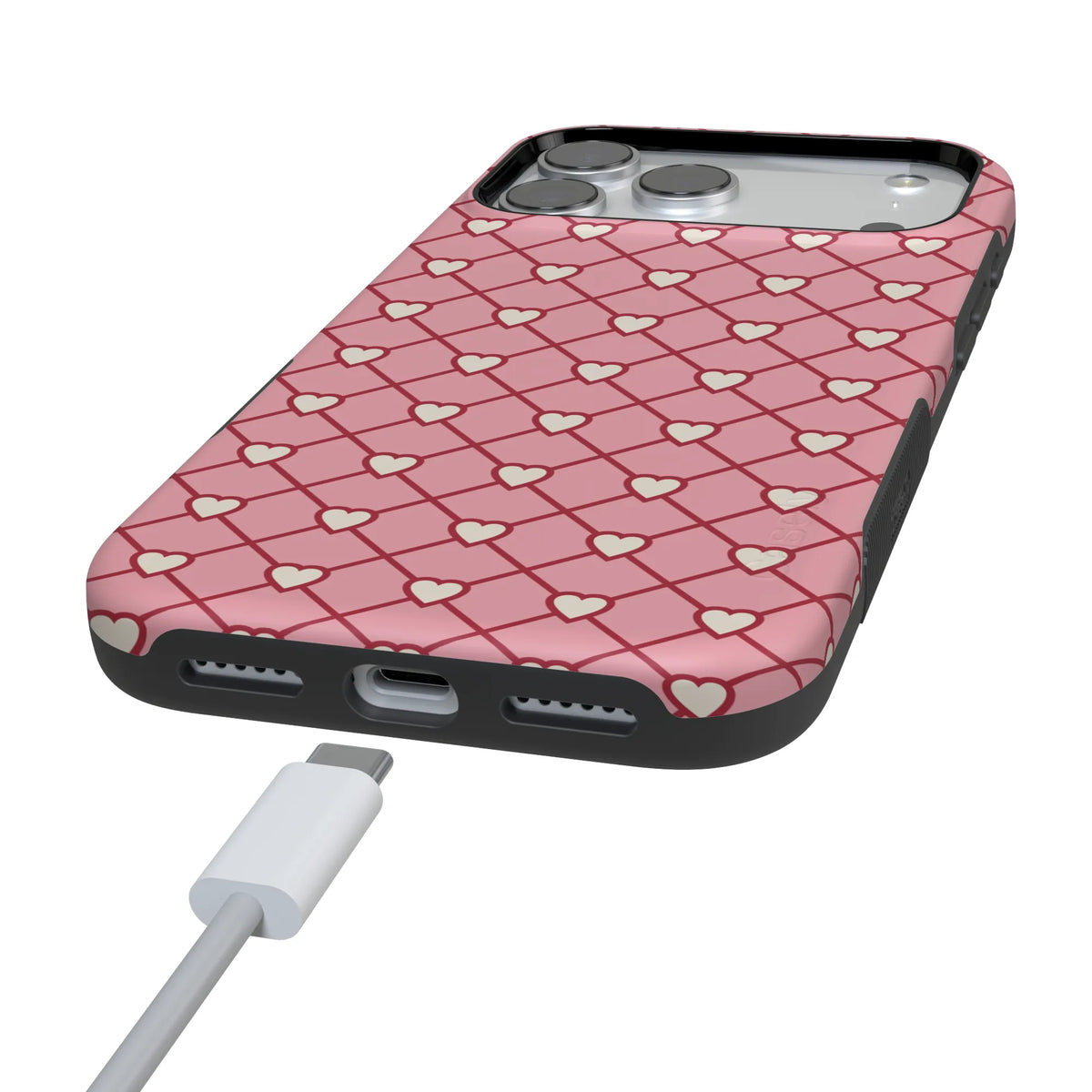 Love Locks | Pink Hearts Case