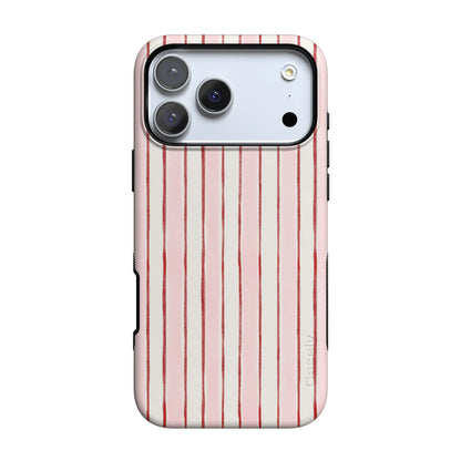 Pretty in Pastel | Blush Stripes Case