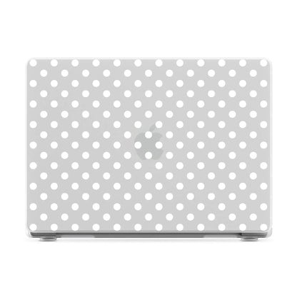 Spotted in SoHo | White Polka Dot Laptop Shell
