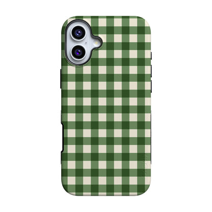 Checked Twice | Green Plaid Case