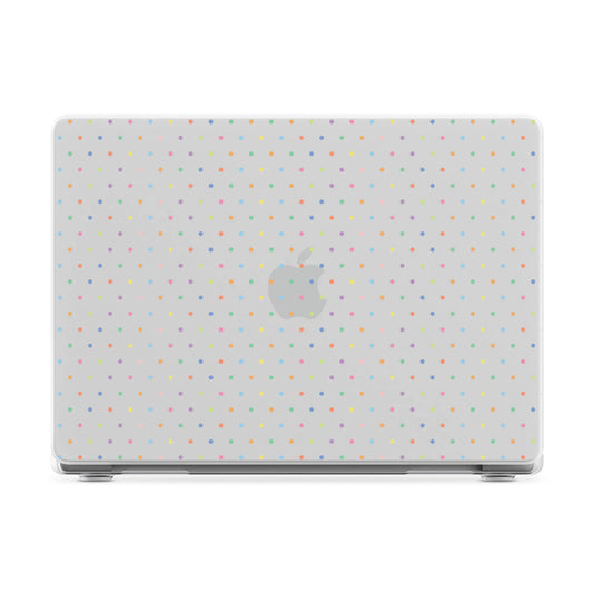 On the Dot | Rainbow Polka Dot Laptop Shell