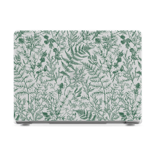 Sage Garden | Green Floral Laptop Shell