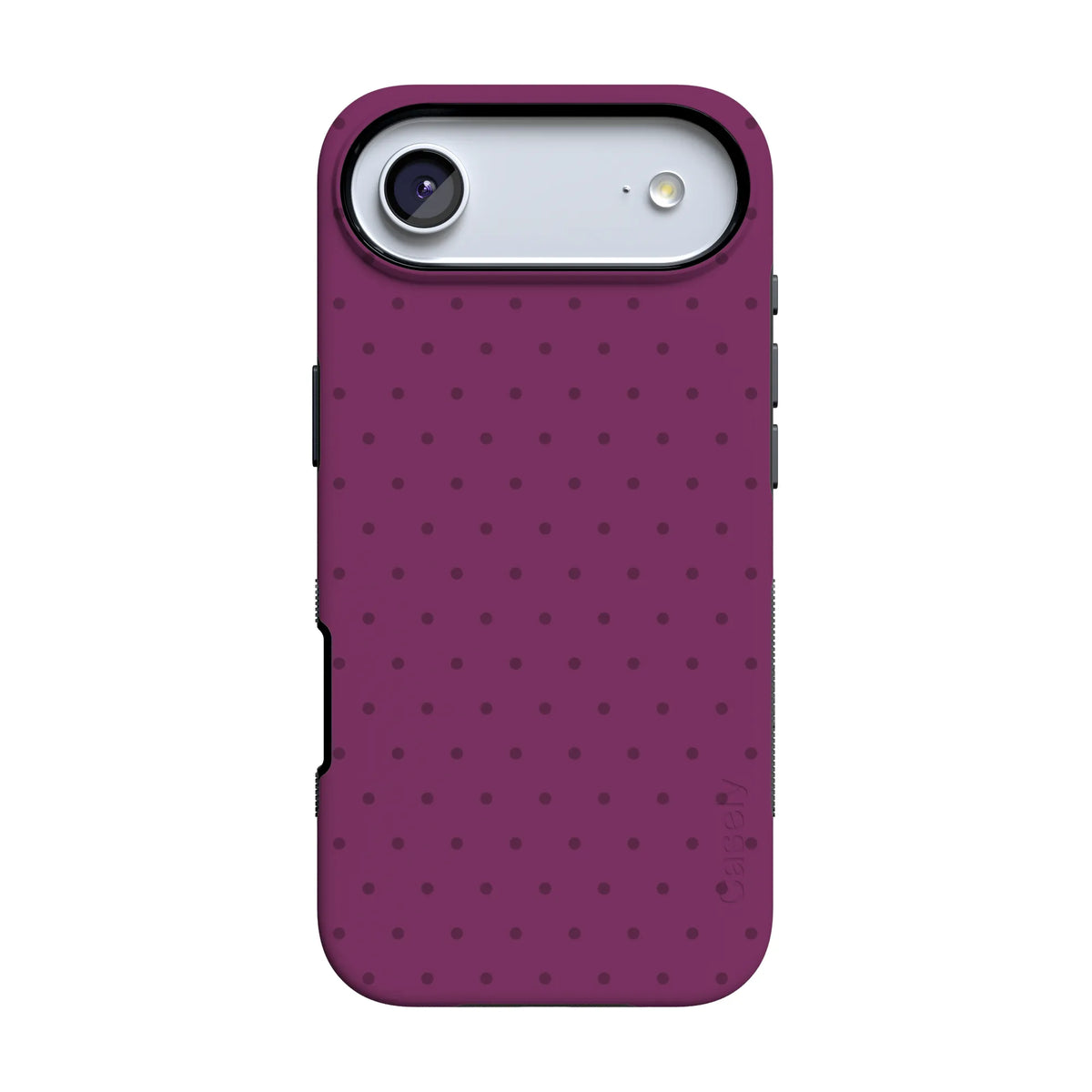 On the Dot | Plum Polka Dot Case