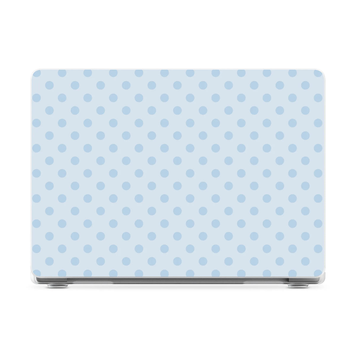 Spotted in SoHo | Light Blue Polka Dot Laptop Shell