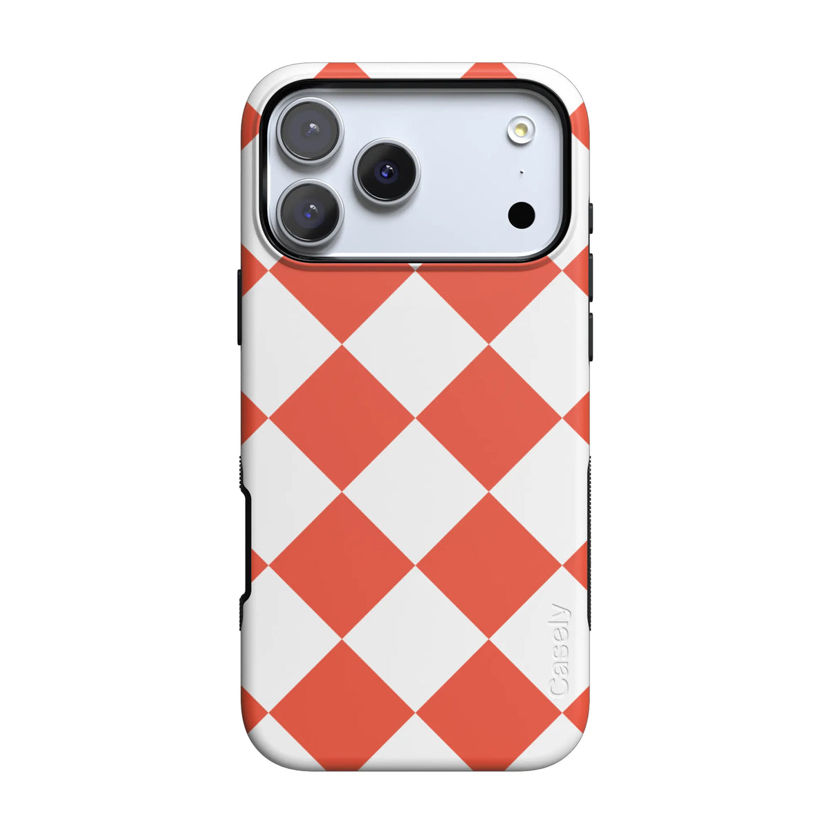 Red Checkerboard | High Contrast Design Case