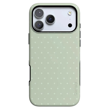 On the Dot | Green Polka Dot Case
