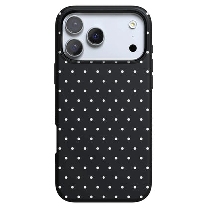 On the Dot | White Polka Dot Case