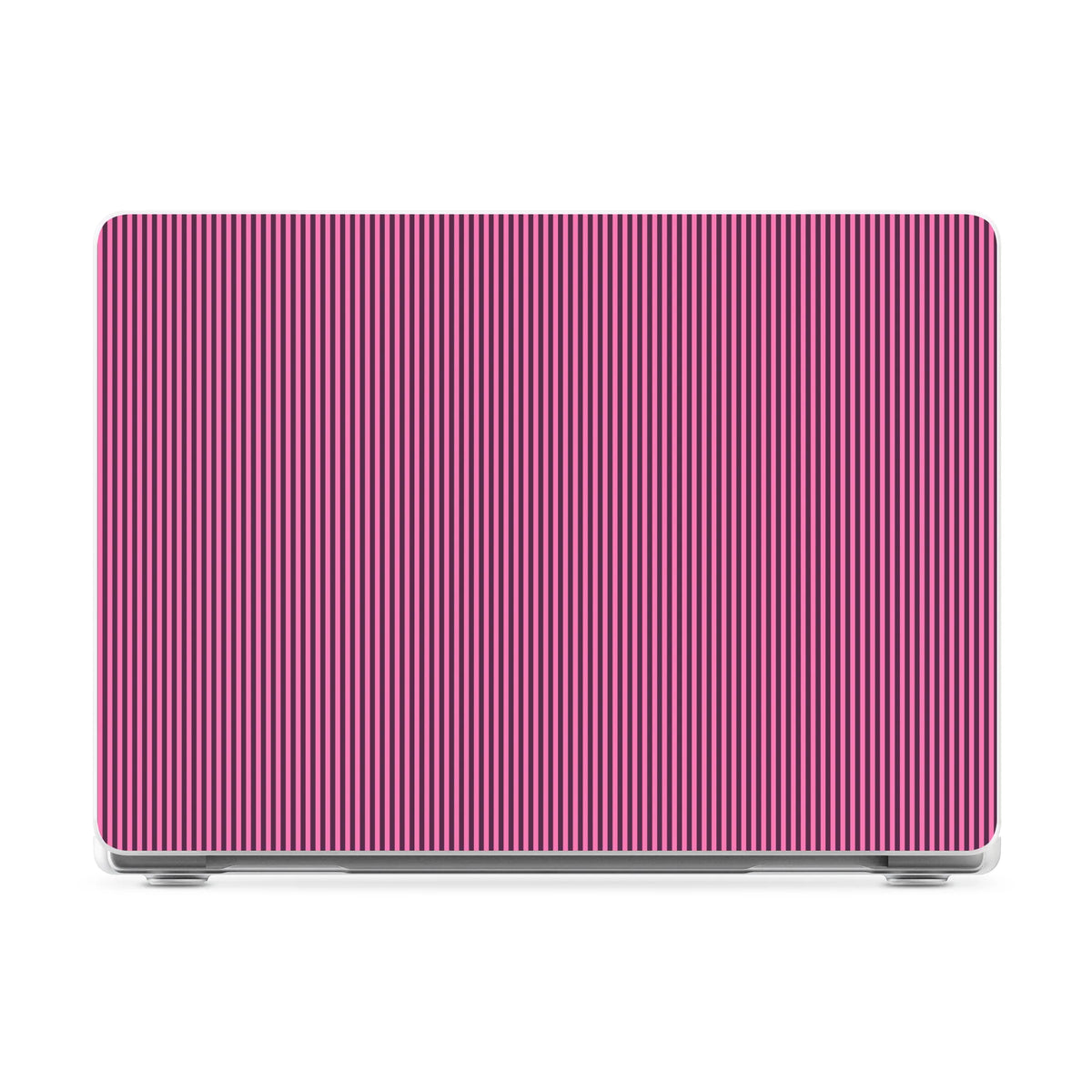 Stripes and the City | Pink & Purple Pinstripe Laptop Shell