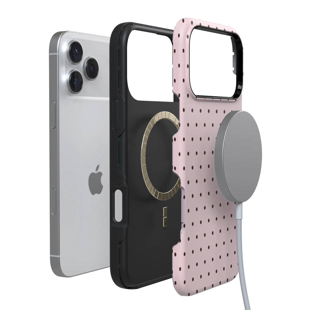 On the Dot | Pink Polka Dot Case