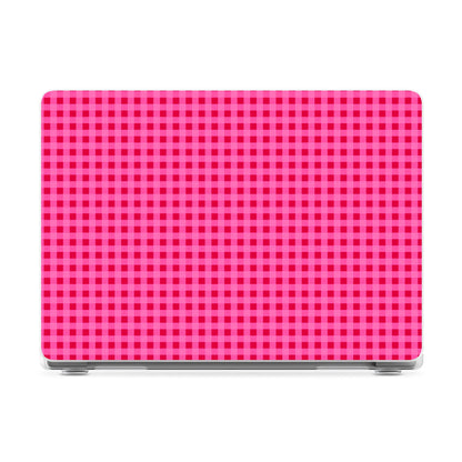 Sweet Jam | Hot Pink Gingham Laptop Shell