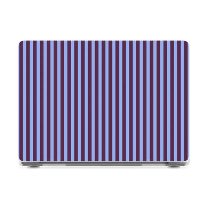 Perfect Stripes | Purple & Blue Stripes Laptop Shell