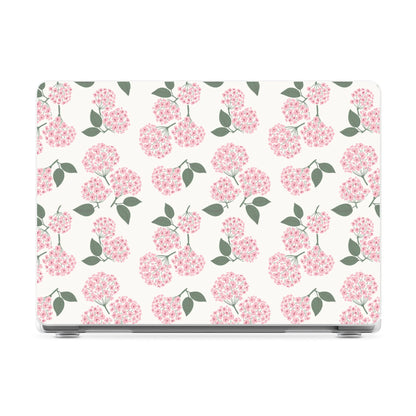 Nantucket Cottage | Pink Hydrangea Laptop Shell