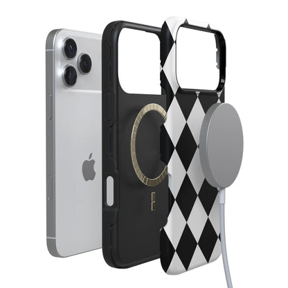 Black Checkerboard | High Contrast Design Case