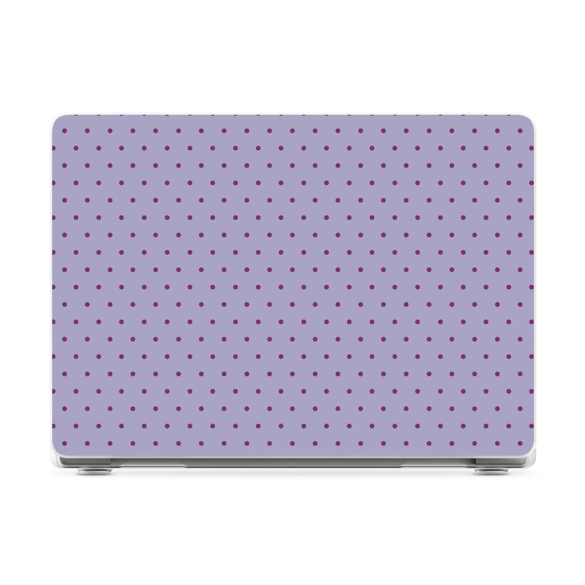 On the Dot | Purple & Plum Polka Dot Laptop Shell