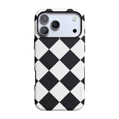 Black Checkerboard | High Contrast Design Case