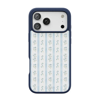 Cottage Stripe | Blue Floral Case