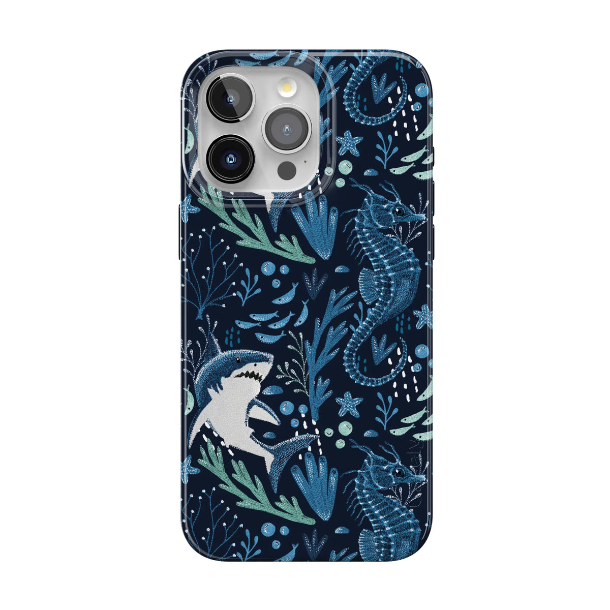 Midnight Reef | Shark Print Case