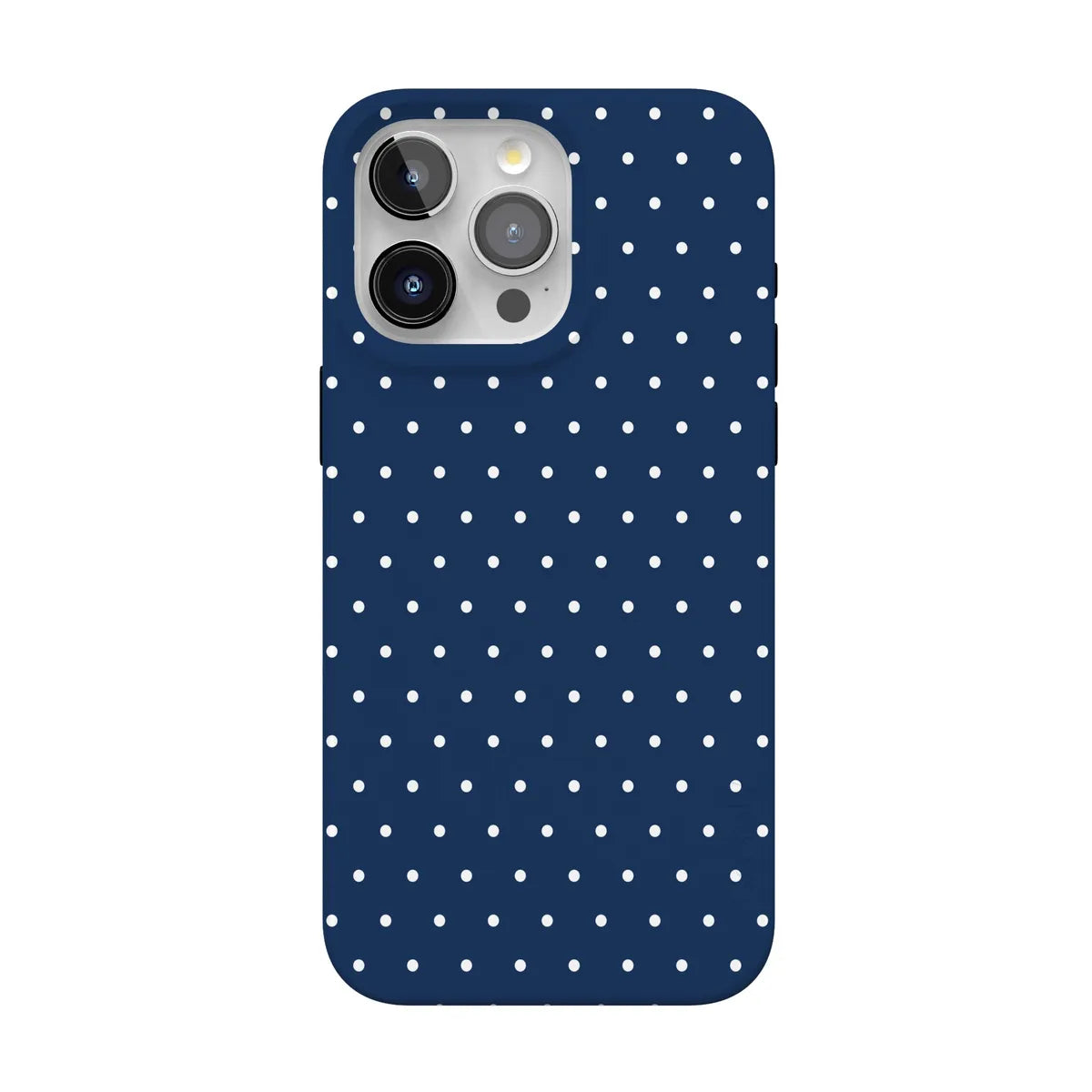 On the Dot | Navy Polka Dot Case