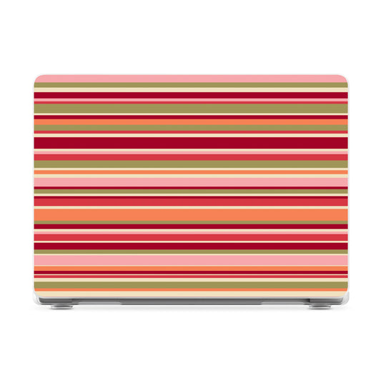 Citrus Stripes | Poolside Print Laptop Shell