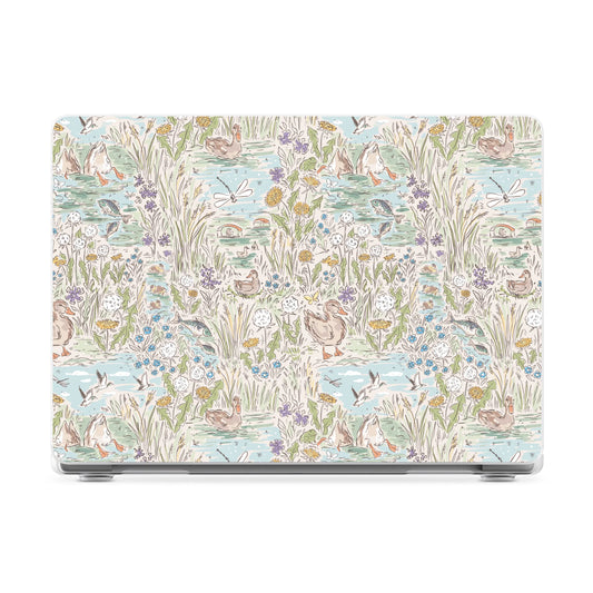 The Waddle Path | Duck Pond Laptop Shell