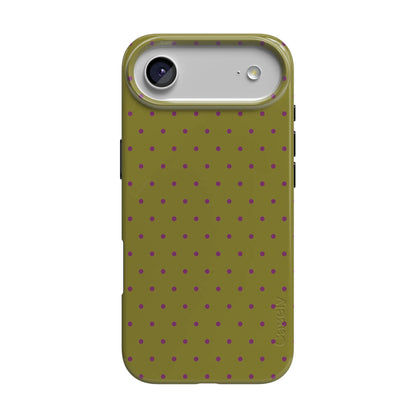 On the Dot | Moss & Plum Dots Case