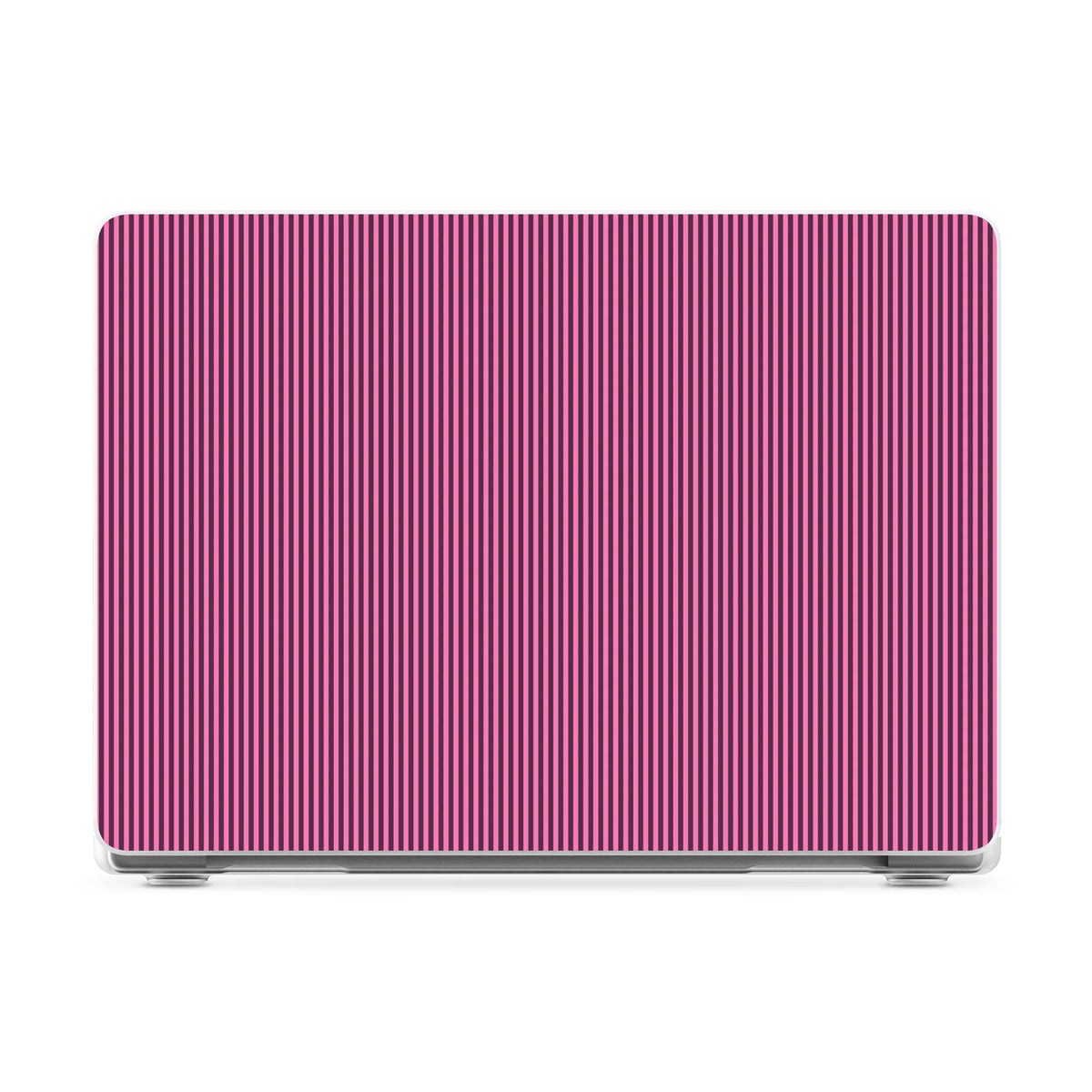 Stripes and the City | Pink & Purple Pinstripe Laptop Shell