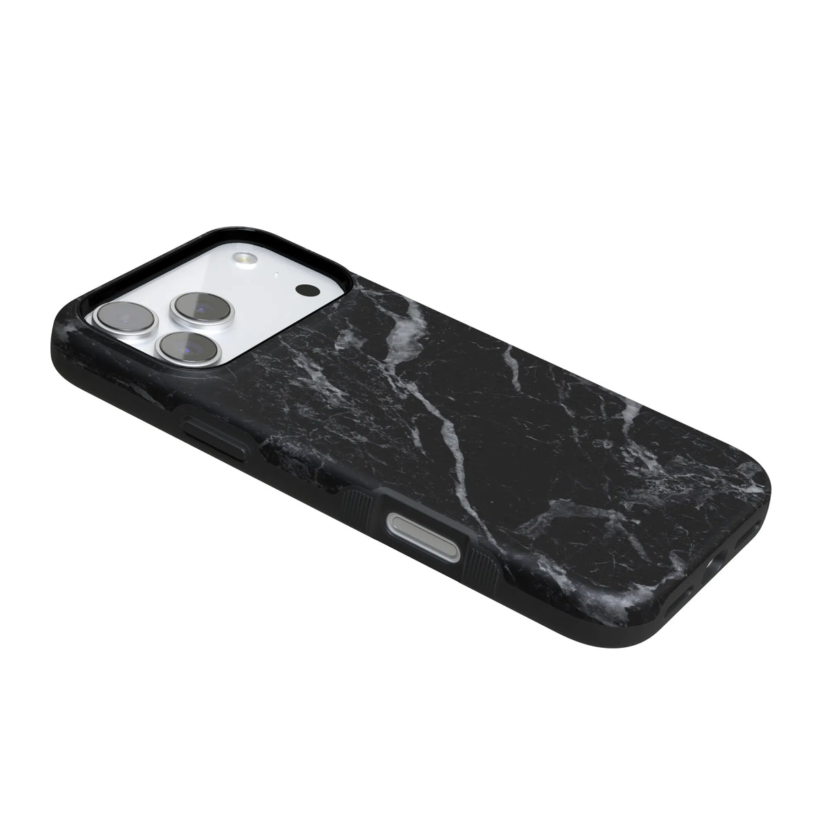 Black Pearl | Classic Black Marble Case