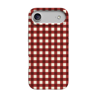 Checked Twice | Red Plaid Case