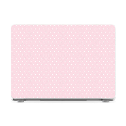 On the Dot | Pink & White Polka Dot Laptop Shell