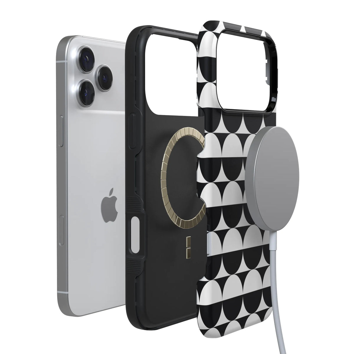 Half Moon | High Contrast Design Case