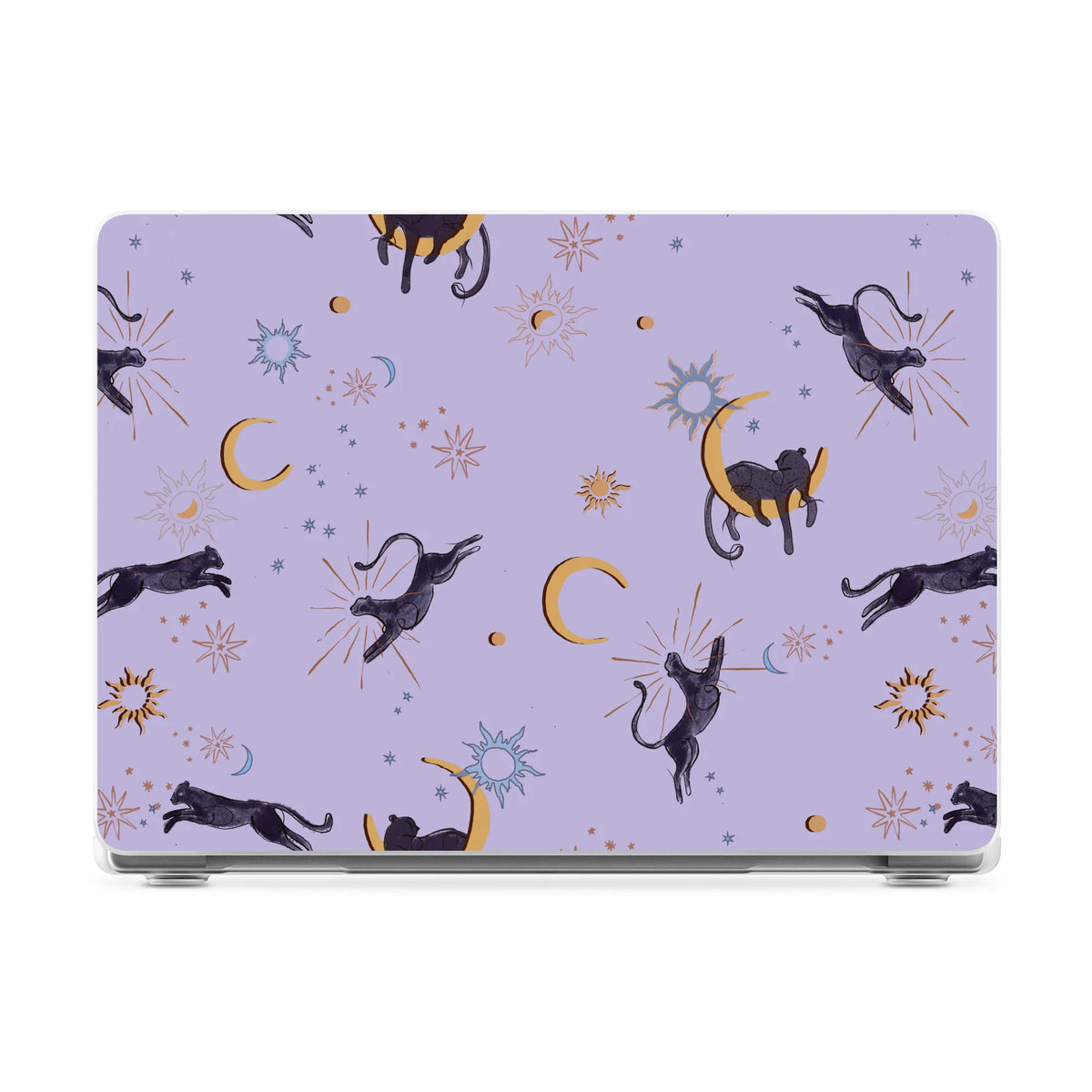 Spellbound | Celestial Black Cat Laptop Shell